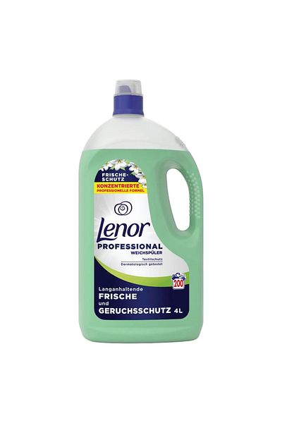lenor Balsam concentrat de rufe Lenor Professional Fresh, 4 l, 200 spalari
