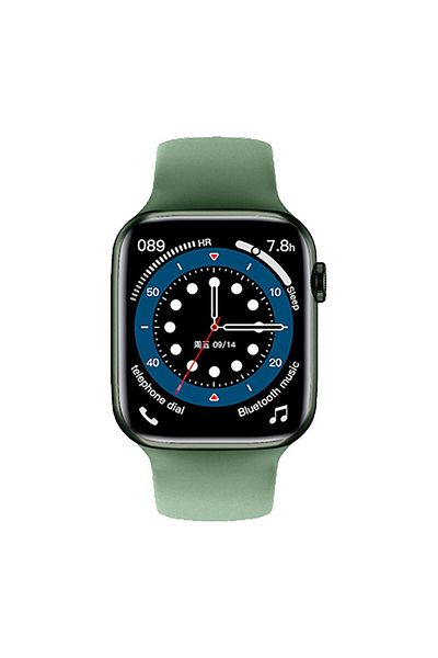WIWU Sports Smartwatch, 1.75 inches Display, Green, SW01GN Fitness Tracker with Full Touchscreen,