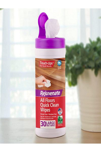 REJUVENATE 30-Piece All Floors Quick­ Clean Wipes