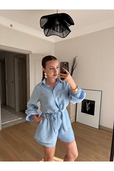 BAŞARAN Crinkil Blue Set