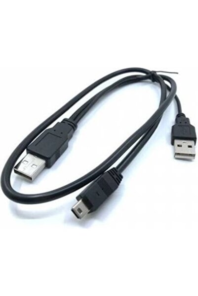 Leonpro Mini usb harddisk kablosu 5 pin usb Y hdd kablo
