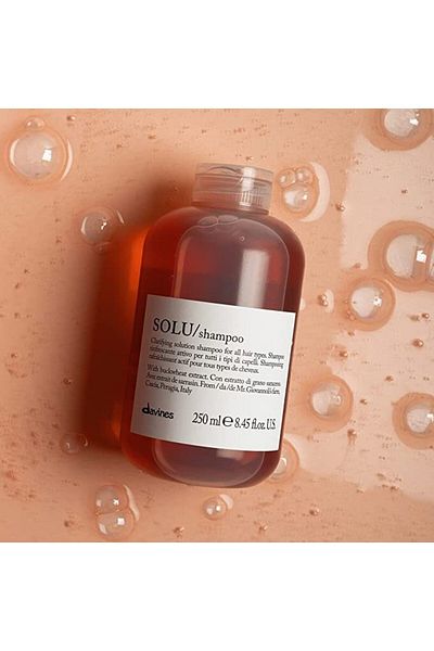 Davines Natural Product Solu Cleansing Hair Care Shampoo Cleansing Purifying Shampoo 250ml 176 Eva Hair Salon 3
