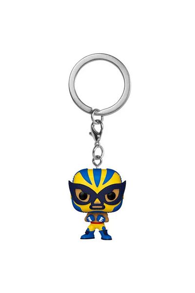 Funko Pop Keychain Figure - Marvel Luchadores Wolverine El Animal Indestructible