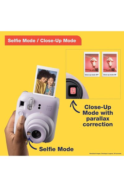 Fujifilm Instax Mini 12 Instant Camera - Light Purple