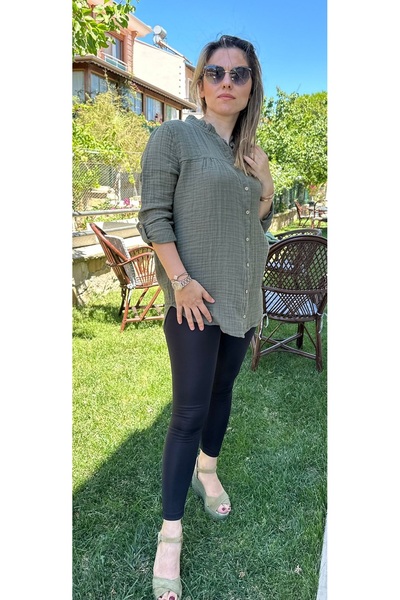 MUTİR Muslin 2XL Tunic Shirt