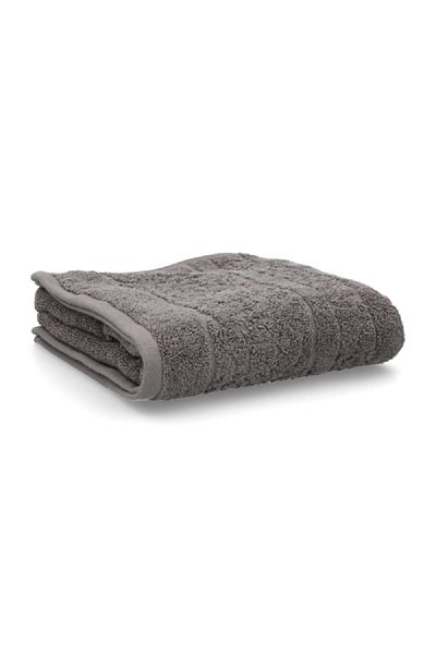 Cannon Jacquard Texture Soft Highly Absorbent and Quick Drying Bath Towel Zinc 70 x 140cm