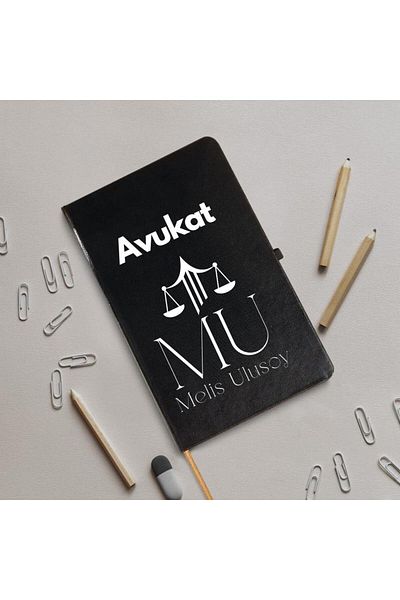 Hediye Vakti Notebook with Special Name Written Design for Lawyers