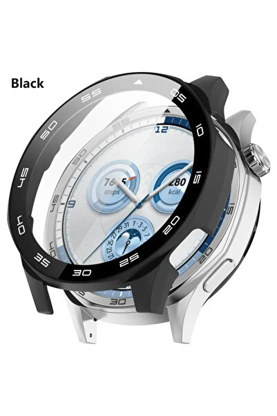 MMP SHOP Huawei Watch Gt5 46mm Uyumlu Sert Pc Kasa Ve Ekran Koruyucu Kılıf