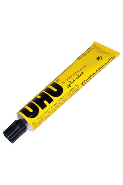 Uhu Non Toxic Fast Drying Strong Bond Multi Purpose Adhesive Clear 60ml