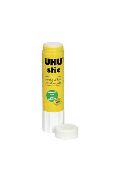 Uhu Strong Bond Non-Toxic Twist Up Applicator Glue Stick Clear 8g