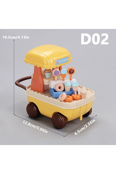 Choice D06 1:12 Miniature Furniture Forest Family Kitchen Toy Dining Table Dollhouse Accessories Bathroom P