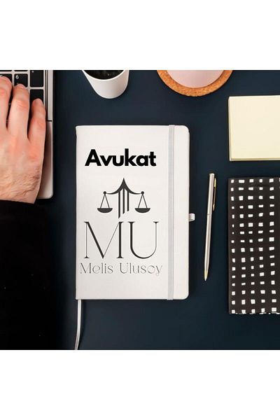Hediye Vakti Notebook with Special Name Written Design for Lawyers
