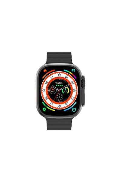 WIWU SW01 Ultra Sports Smartwatch, BlackTouchscreen Fitness & Health Tracker with Call & App Alerts
