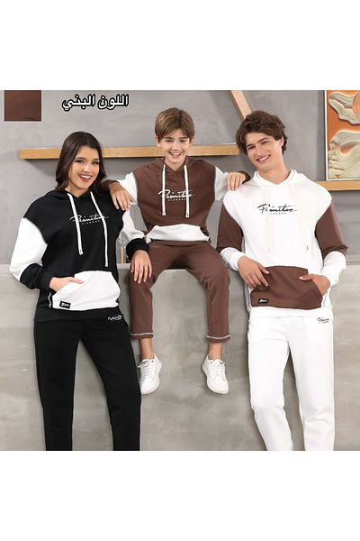 ALANAQA Unisex Oversized Winter Hoodie Set