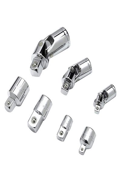 Performance Tool 7-Piece Universal Joint and Adapter Set