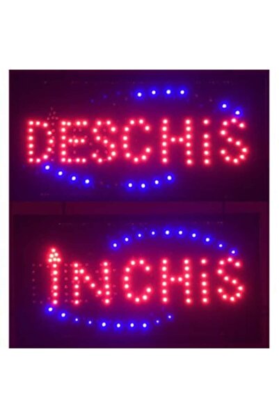 OEM Reclamă luminoasă LEDSTAR, Deschis - Închis, interior, 50x25cm