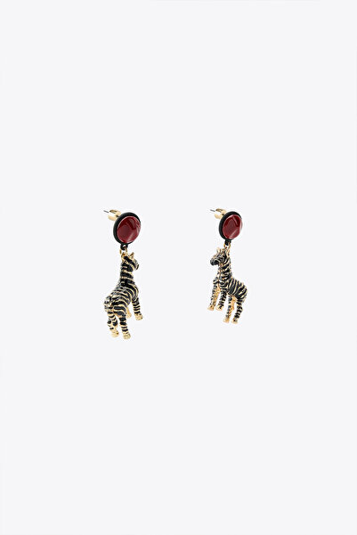 Yokho Savanna Zebra Earrings