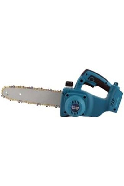 Hi Max Cordless Electric Chainsaw with 2 Batteries, Rechargeable Hand Chain Saw, Blue