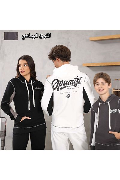 ALANAQA Unisex Oversized Winter Hoodie Set