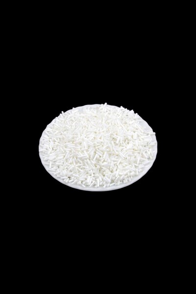 Serhat Aksesuar ve El İşçilik حبات أنابيب الحليب البيضاء 100 غرام