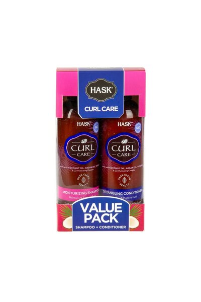 HASK Assorted Shampoo 335ml + Conditioner 335ml Hair Care Duo Set | Full Size