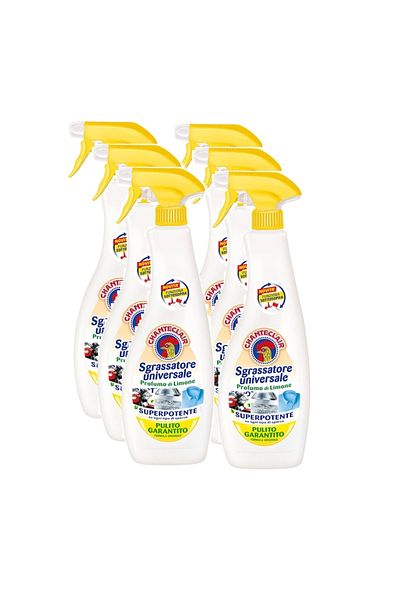 chante clair Σετ 6 x Απολιπαντικό Σπρέι Chante Clair Λεμόνι, 600 ml