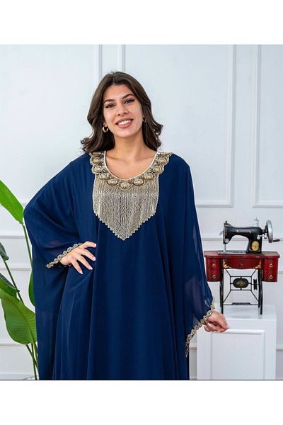 al bent al sharqieh chiffon crepe jalabia dress kaftan