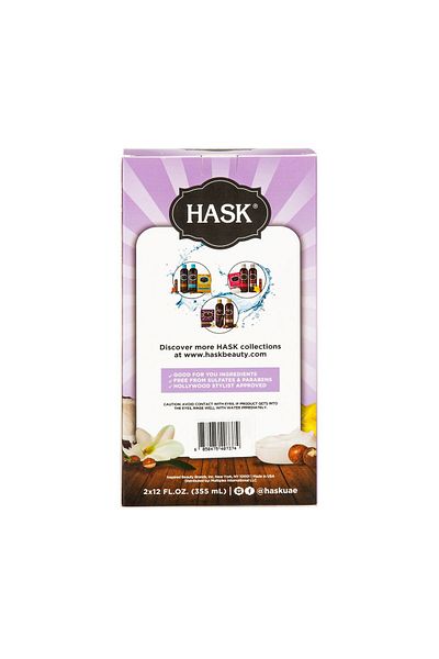 HASK Assorted Shampoo 335ml + Conditioner 335ml Hair Care Duo Set | Full Size