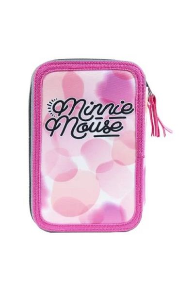 Disney Equipped Pencil Case – Minnie Mouse Premium Sequins, Pink