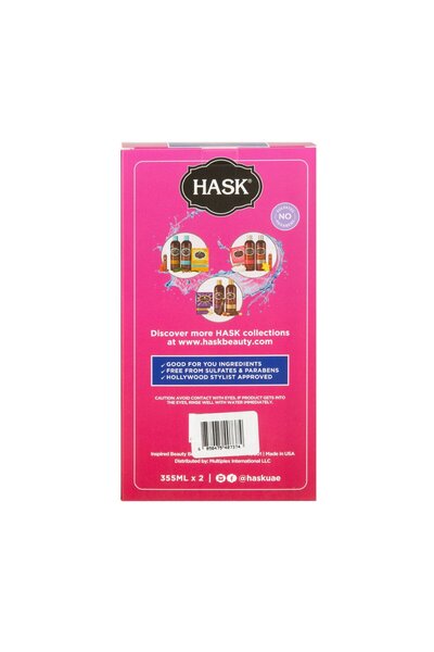 HASK Assorted Shampoo 335ml + Conditioner 335ml Hair Care Duo Set | Full Size
