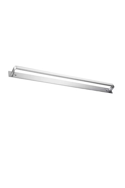 OEM Towel holder, Froibets, length 40 cm, self-adhesive fastening, aluminum, silver