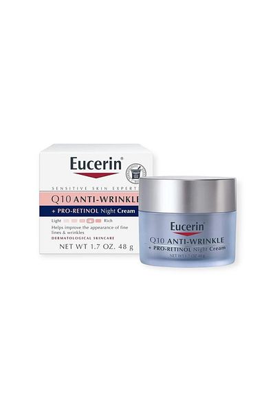 Eucerin Eucerin Q10 Anti-Wrinkle Night Cream Pro-Retinol for Face 48g