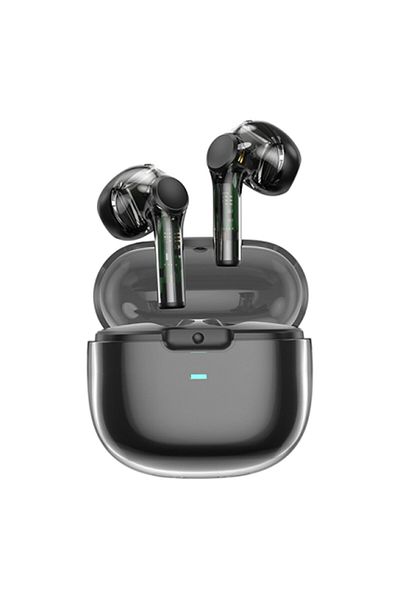 WIWU Pure Sound Tws Airbuds T-12b Black Wireless Headphones With Mic,