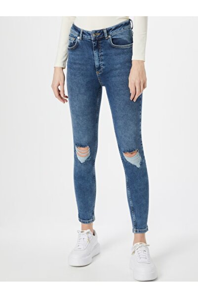 NU-IN - Jeans skinny cu rupturi