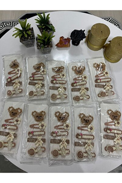 Asef Hediye Çocuk Toka, Toka Seti 5'Li Toka Seti Ithal Tokalar Silikon Toka 1...