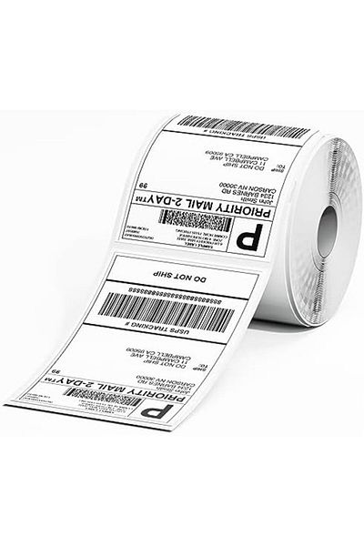 Phomemo Thermal Label Paper 4x6 Shipping Labels, Roll Label Paper for Shipping Labels, Address, Mail