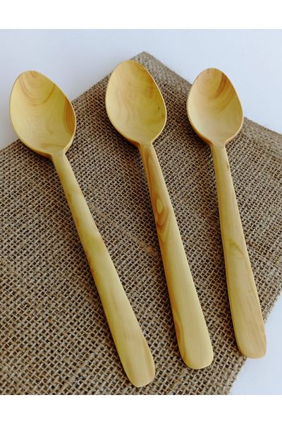 AYSAN Boxwood Handmade 3-Piece Tablespoon 20cm