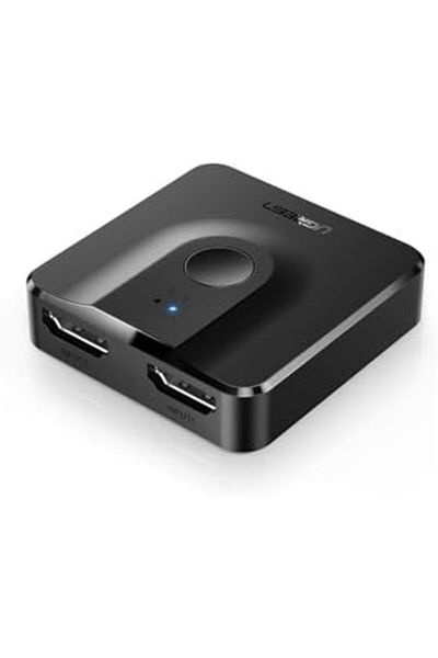 Ugreen 2 IN 1 OUT HDMI Switch, Bi-Directional HDMI Splitter, Easy Switch Selector