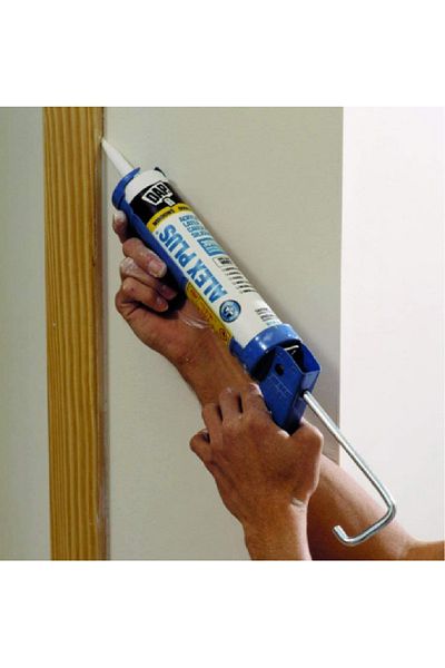 DAP Alex Plus Acrylic Latex Caulk Plus Silicone Sealant for Indoor and Outdoor White 300m