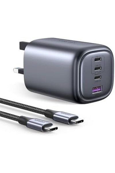 Ugreen Nexode 100W USB C Charger Set with Cable 4-Ports GaN Laptop Adapter