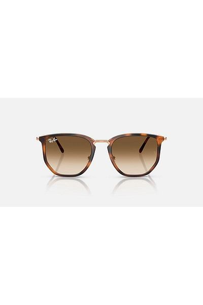Ray-Ban Rb 4451 680451   50 Unisex Geometric Melted Brown Bone Sunglasses