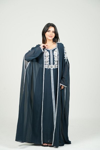 al bent al sharqieh قفطان مغربي مطرز فستان فاخر Women kaftan dres