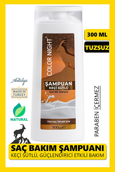 Color Night Keçi Sütlü Şampuan