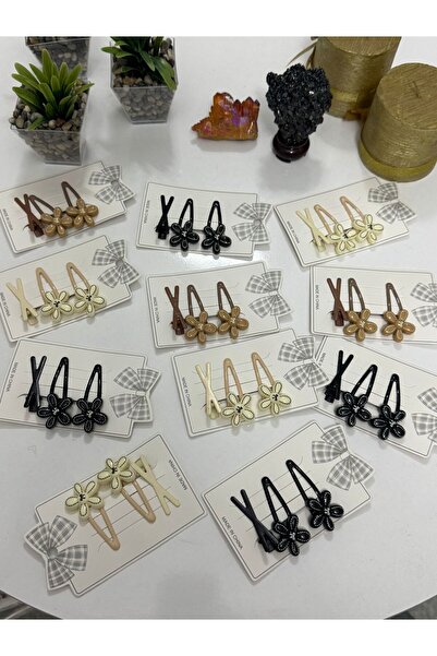 Asef Hediye Çocuk Toka, Toka Seti 5'Li Toka Seti Ithal Tokalar Silikon Toka 1...