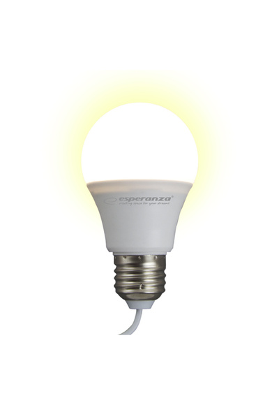 ESPERANZA Bec LED, lumină caldă, alimentare USB, 5W, lungime cablu 2,5m