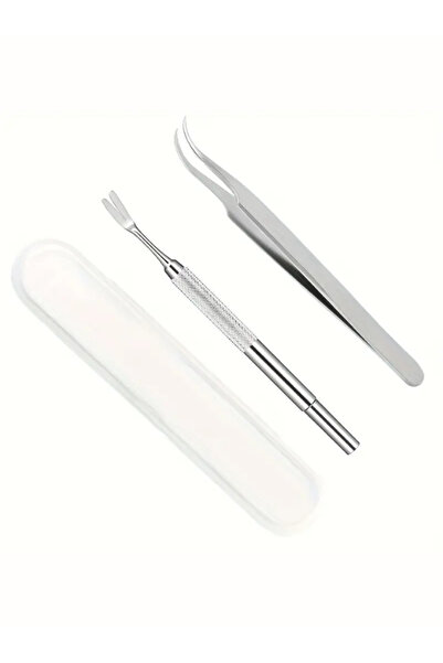 NutraBella 2 أداة فولاذية لإزالة الحشرات، القراد، البعوض، ملاقط دفعية محمولة ...