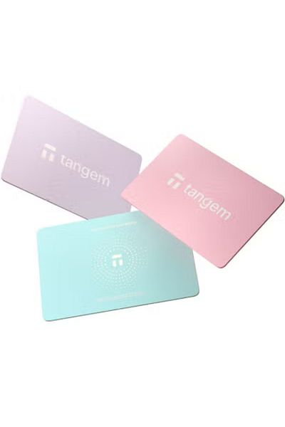 tangem Crypto Hardware Wallet 2.0 [PACK OF 3 Cards] - Blushsky