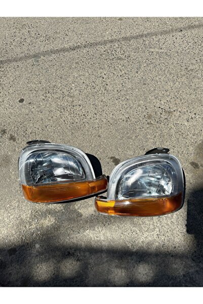 NS Nilser Auto Parts Renault Kangoo Ön Sağ Sol Far Lambası Set 1998>