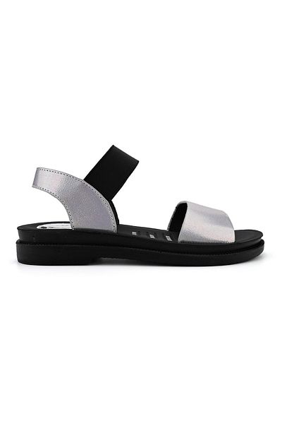 Tmall Women's Sandals, Low Sole, Made of Eco-Leather, SA90, White