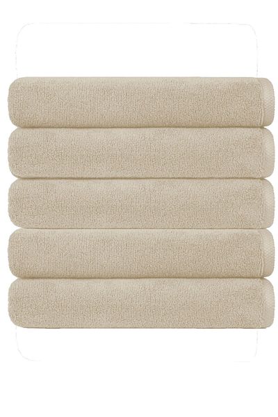 Mira Home 5 Pack Hotel Bath Towels Cotton 90X150 cm Colorful 16/1 Avs 580 Gr